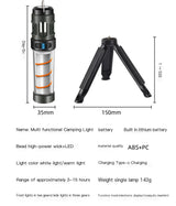 Repelente de mosquitos para exteriores con luz de camping - Lámpara repelente de mosquitos recargable para exteriores