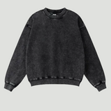 RETRO: Sudadera de Algodón Puro de Estética Vintage para Hombre