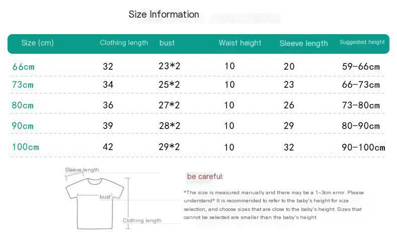 Conjunto de rayas para bebé