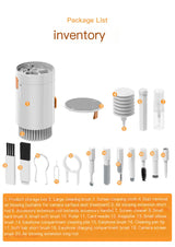 Kit de limpieza 20 en 1 para dispositivos electrónicos y teclado