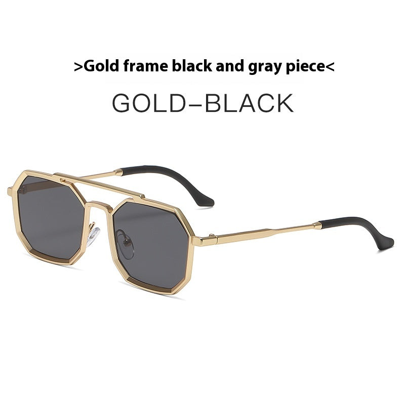 Lentes unisex para sol con doble puente
