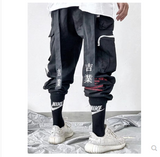 Pantalones causales con bolsillos