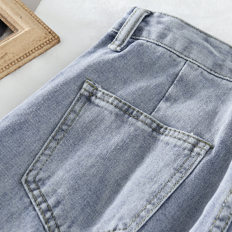 VALEN: Jeans de Silueta Relajada High-Waist