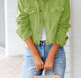 Chaqueta vaquera lisa