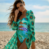 Bañador o vestido para playa de mujer