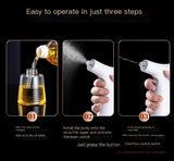 Rociador de aceite eléctrico 2 en 1 SizzleSprayer®