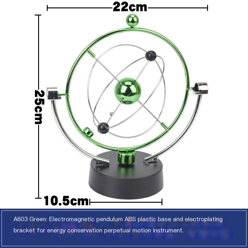 Balanza Newton creativa, medidor de movimiento perpetuo, levitación magnética, descompresión, física, juguete de escritorio, adorno, regalo.