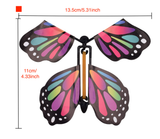 Caja de regalo navideña creativa con forma de explosión, hecha a mano con mariposa mágica voladora, para San Valentín.