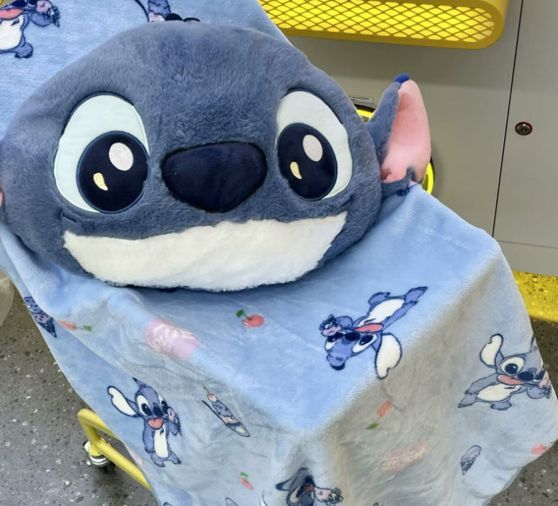 Almohada Manta Infantil con Personajes