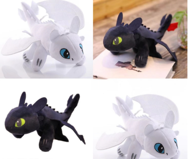 Dragón de peluche
