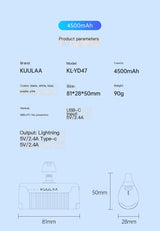 Cargador portátil mini Trendy®