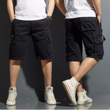 Pantalones cortos cargo utilitarios urbanos/pantalones cortos de trabajo de verano para hombre