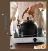 Hervidor de acero inoxidable con silbato 3L 2.5L