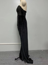 Selina: Vestido de fiesta de noche sin espalda