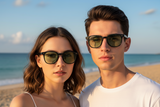 Lentes de sol unisex muchos colores neutros